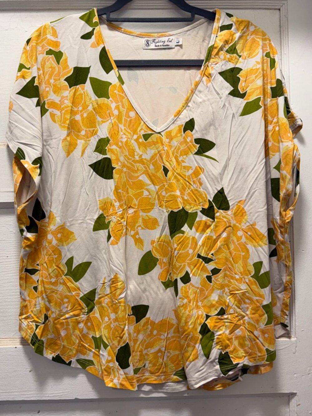 Fighting Eel Sorya Top - Bougainvillea